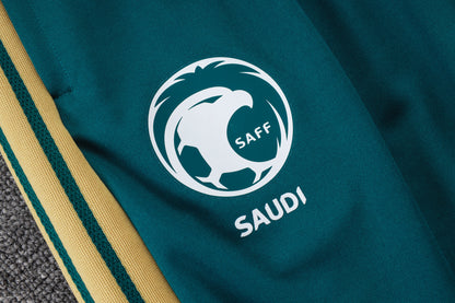 Chándal Arabia Saudí Entrenamiento 26/27 – Verde, Morado y Dorado
