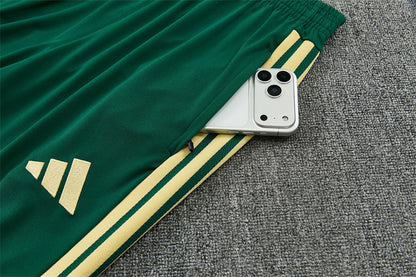 Conjunto Real Madrid 2026/2027 – Verde/Beige Entrenamiento