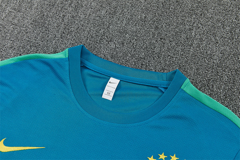 Conjunto Brasil 2026/2027 – Azul Claro Entrenamiento