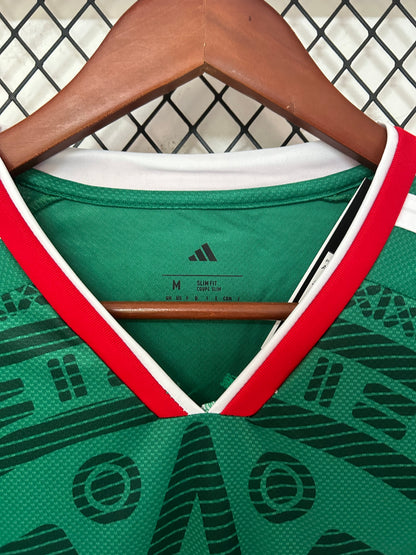 Camiseta México 2025/2026 Local – Verde Diseño Azteca Premium