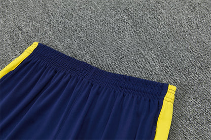 Conjunto Brasil 2026/2027 – Azul Oscuro/Amarillo Entrenamiento