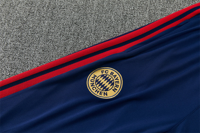 Chándal Bayern Múnich Gris y Azul 2026/27 – Adidas – Conjunto de Entrenamiento