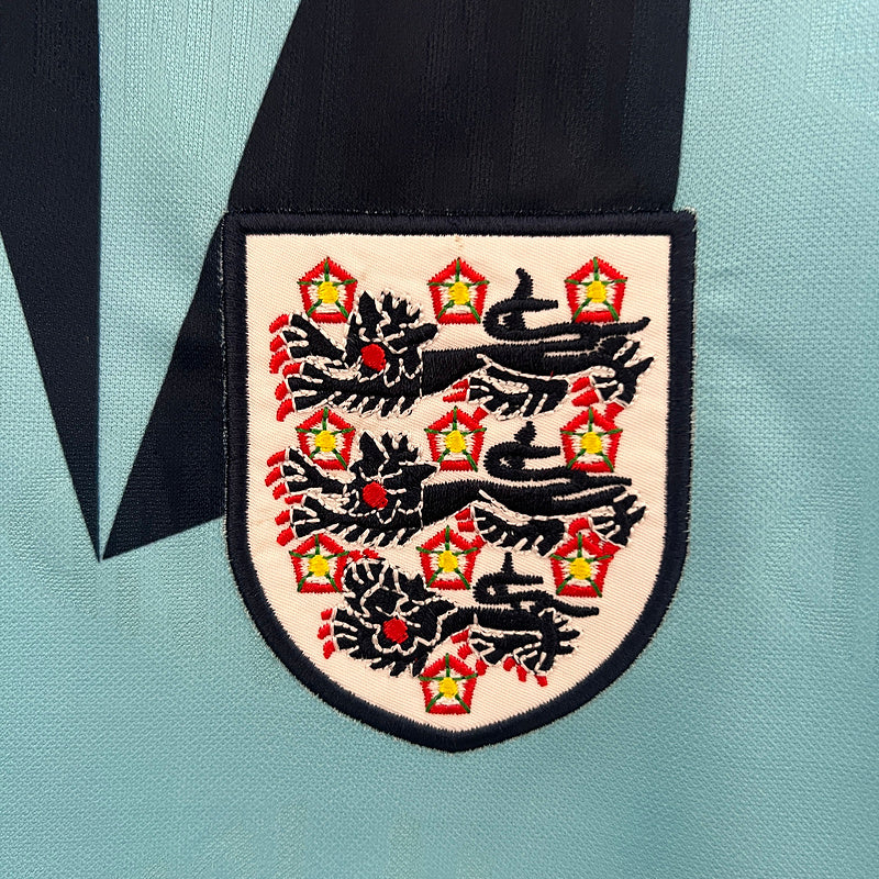 Camiseta Inglaterra Portero 1990 – Diseño Retro Azul Celeste