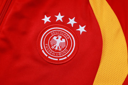 Chándal Alemania Entrenamiento 26/27 – Rojo, Negro y Amarillo