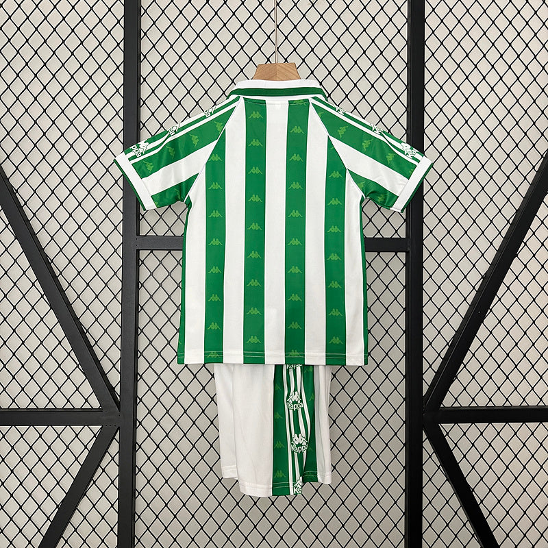 Conjunto Infantil Real Betis Retro Años 90 – Kappa Oficial