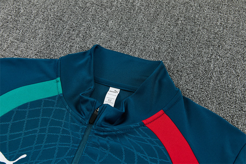 Chándal Selección Portugal Verde Azulado – Puma – Conjunto de Entrenamiento