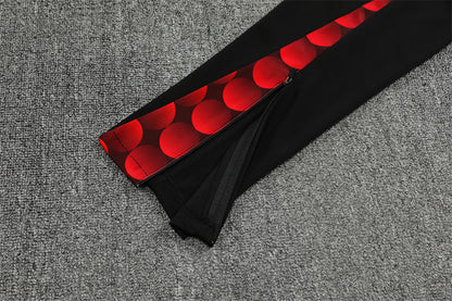 Feyenoord 25/26 – Chándal de entrenamiento (rojo y negro, patrón 3D)