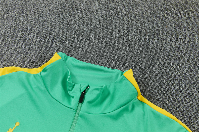 Chándal Brasil Verde y Negro – Jordan – Conjunto de Entrenamiento