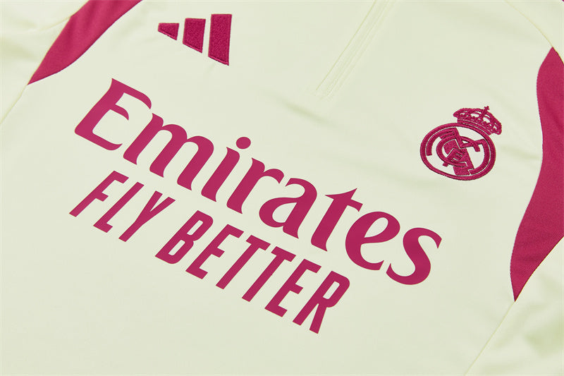 Chándal Real Madrid Crema 2026/27 – Conjunto de Entrenamiento