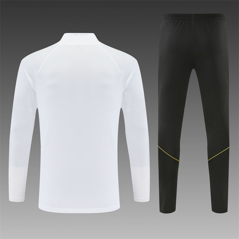 Chándal FC Barcelona Blanco y Negro 2026/27 – Conjunto de Entrenamiento