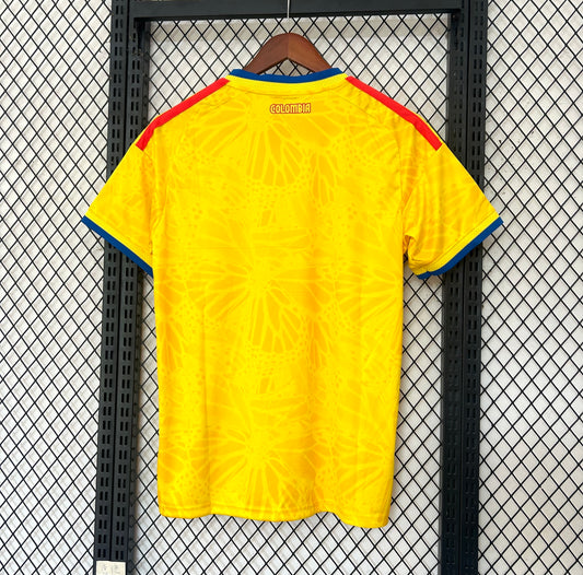 Camiseta Colombia 2025/2026 Local – Amarilla Diseño Gráfico Premium
