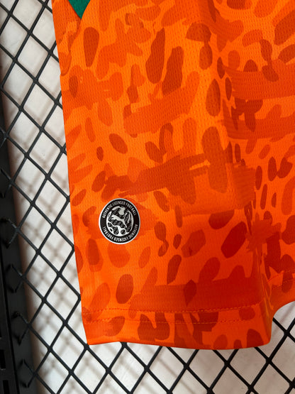 Camiseta Costa de Marfil 2025/2026 Local – Naranja Oficial