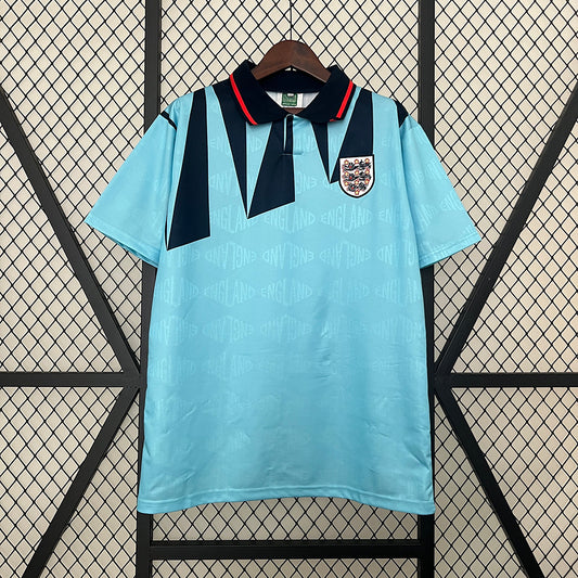 Camiseta Inglaterra Portero 1990 – Diseño Retro Azul Celeste