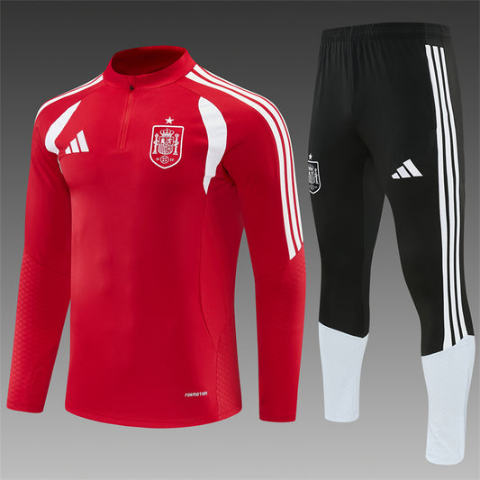 Conjunto España 2026/2027 – Rojo/Negro Entrenamiento