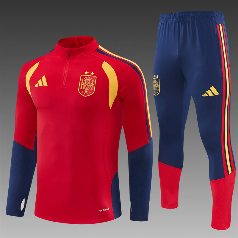 Chándal Selección Española Entrenamiento 2026/27 – Rojo y Azul Marino