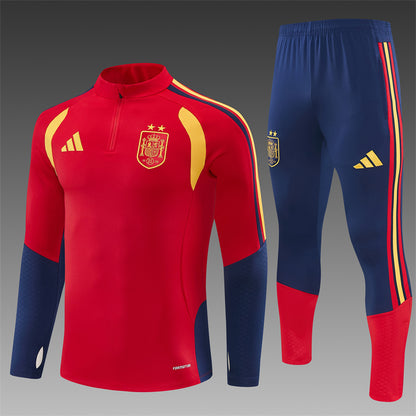 Chándal Selección Española Entrenamiento 2026/27 – Rojo y Azul Marino