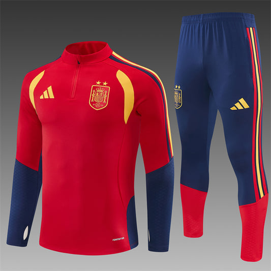 Chándal Selección Española Entrenamiento 2026/27 – Rojo y Azul Marino