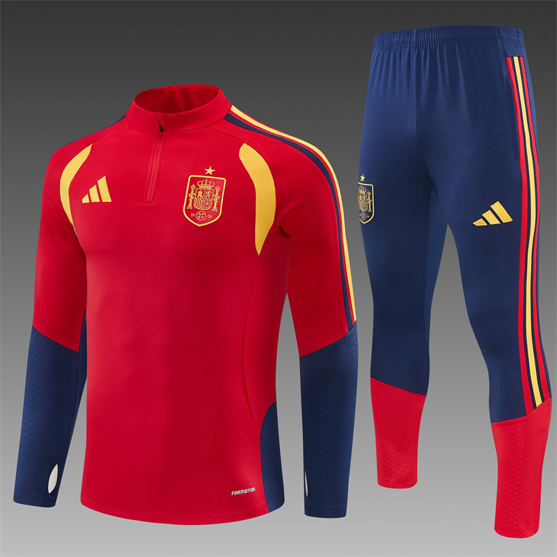 Conjunto Entrenamiento España 2026/2027 – Rojo Oficial Adidas