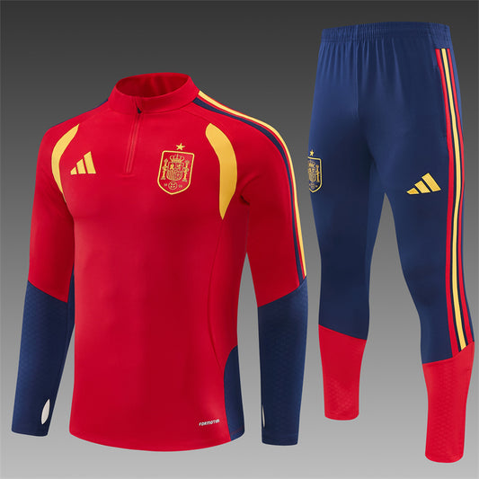 Conjunto Entrenamiento España 2026/2027 – Rojo Oficial Adidas
