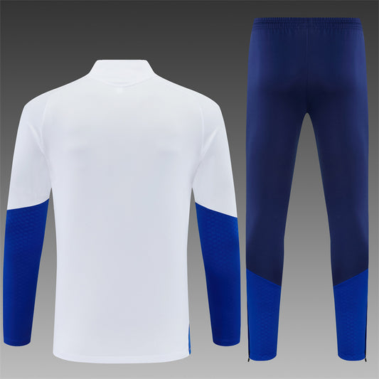 Chándal Colombia 2025/2026 – Conjunto de Entrenamiento Blanco Tricolor