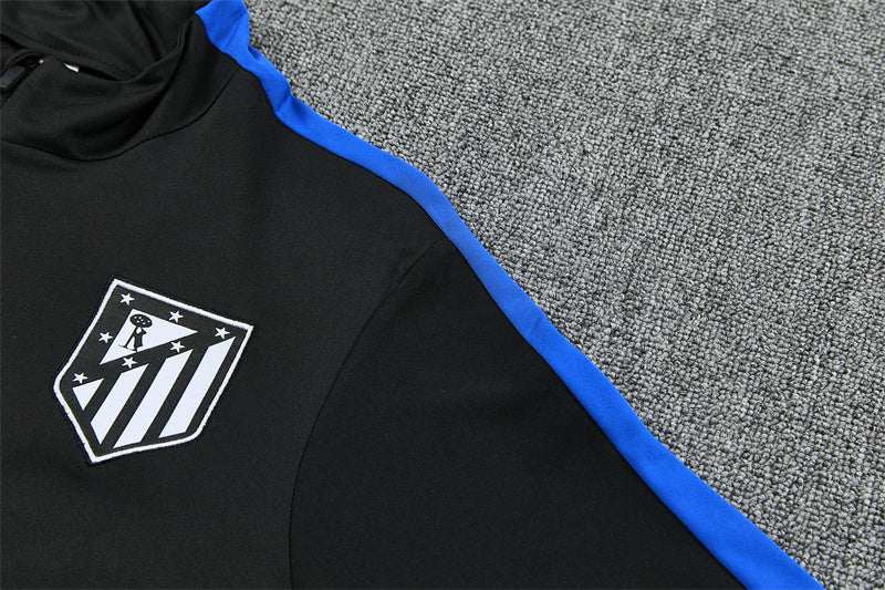 Conjunto Atlético de Madrid 2026/2027 – Negro/Azul Entrenamiento