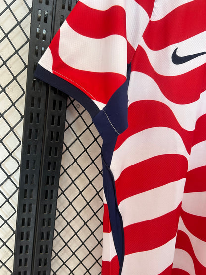 Camiseta Estados Unidos 2025/2026 Local – Diseño Ondas Rojas