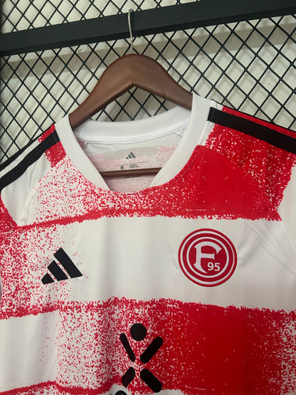 Camiseta Fortuna Düsseldorf 26/27 Local Blanca y Roja – Adidas