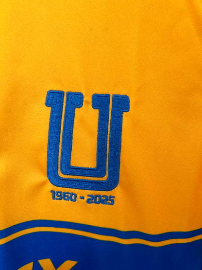 CAMISETA TIGRES UANL 25/26 – EDICIÓN ESPECIAL 1960-2025