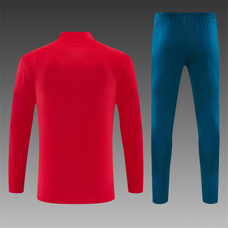 Chándal Selección Portugal Rojo y Verde – Puma – Conjunto de Entrenamiento