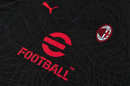 Chándal AC Milan Entrenamiento 26/27 – Negro y Rojo