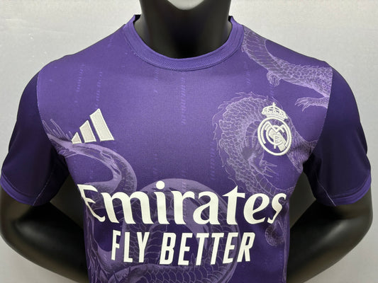 Camiseta Alternativa Real Madrid 2024/2025 - Dragón Morado