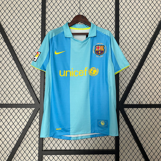 Camiseta FC Barcelona Suplente 2007-2008 – Nike Dri-FIT Edición Centenaria Camp Nou