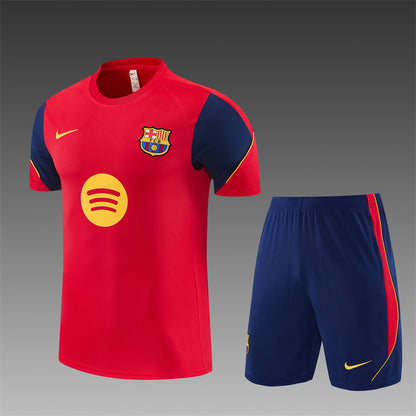 Conjunto FC Barcelona Entrenamiento 26/27 – Rojo, Azul Marino y Amarillo