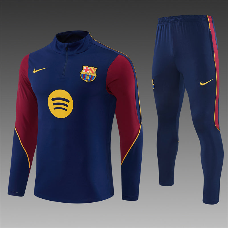 Chándal FC Barcelona Azul y Granate 2026/27 – Conjunto de Entrenamiento