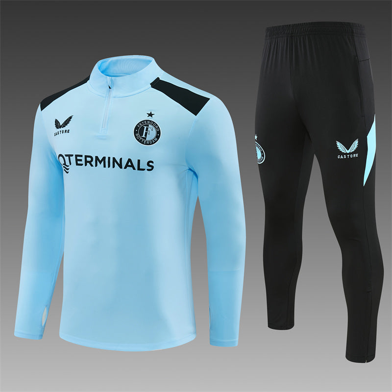 Chándal Feyenoord Rotterdam Entrenamiento – Celeste y Negro