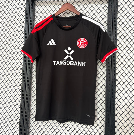 Camiseta Fortuna Düsseldorf Negra 2026/27 – Adidas – Targobank