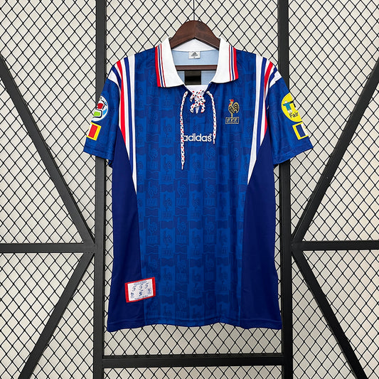 Camiseta Retro Francia Euro 1996 – Primera Equipación