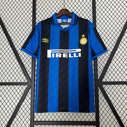 Camiseta Inter de Milán Home Umbro – Pirelli (1995-1996)