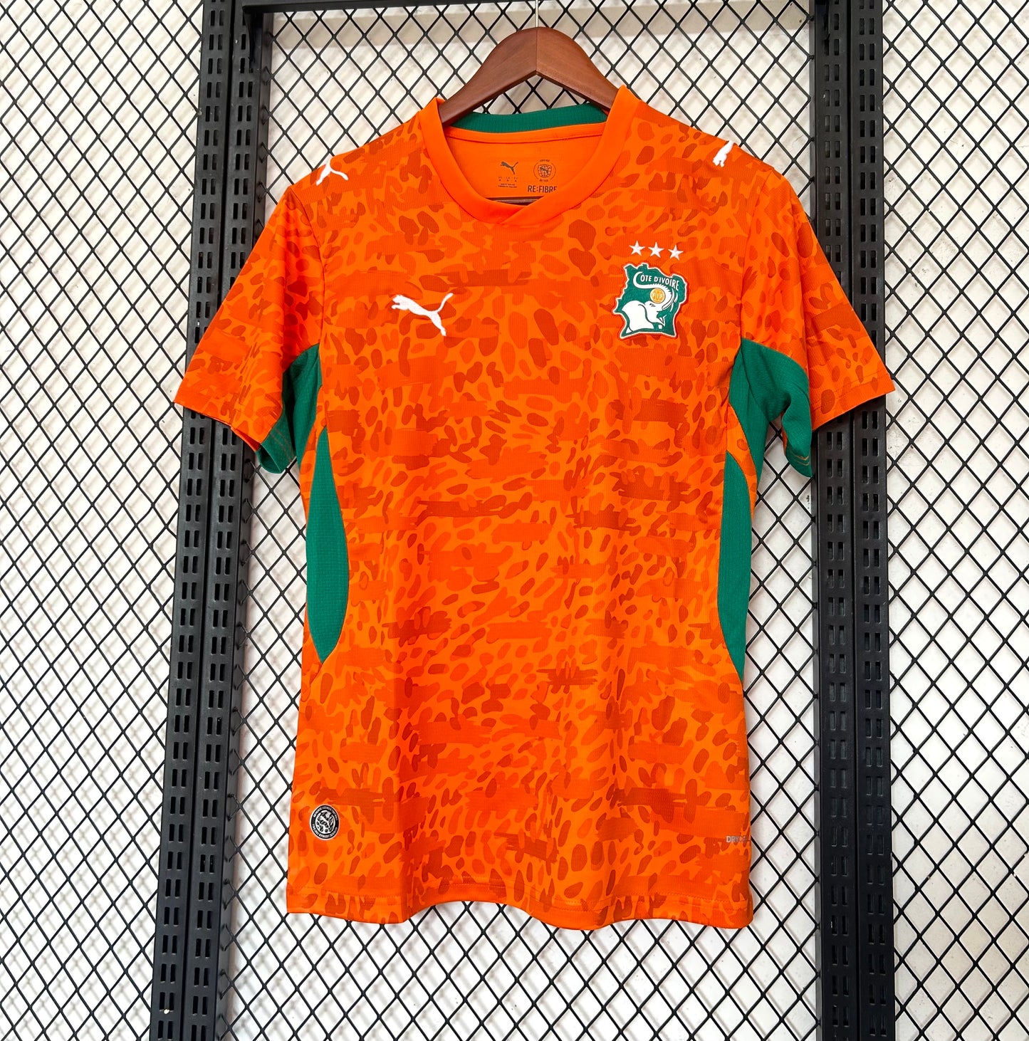Camiseta Costa de Marfil 2025/2026 Local – Naranja Oficial