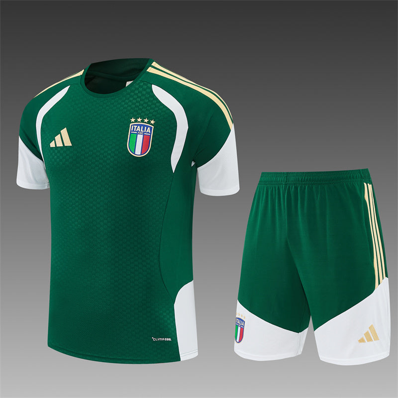 Conjunto Italia 2025/2026 – Equipación de Entrenamiento Verde Premium