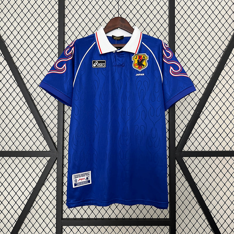 Camiseta Retro Japón 1998 – Primera Equipación “Blue Flames”