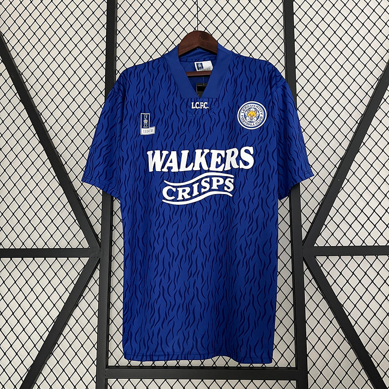 Camiseta Leicester City Home Fox Leisure – Walkers Crisps (1994-1996)