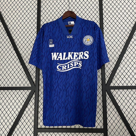Camiseta Leicester City Home Fox Leisure – Walkers Crisps (1994-1996)
