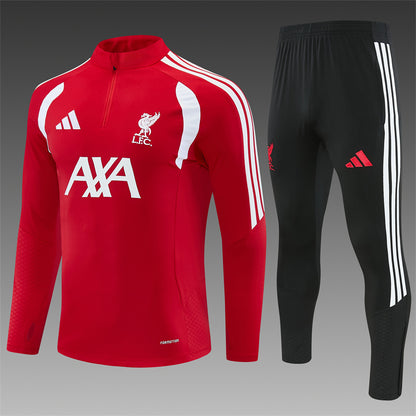 Chándal Liverpool Entrenamiento 2026/27 – Rojo, Negro y Blanco