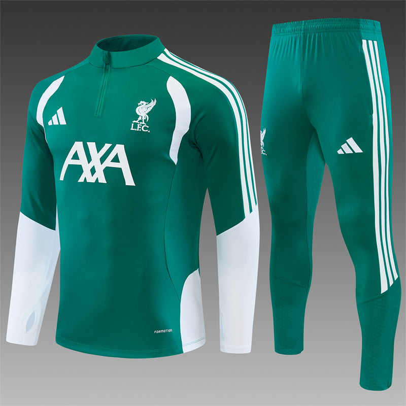 Chándal Liverpool Entrenamiento 2026/27 – Verde y Blanco