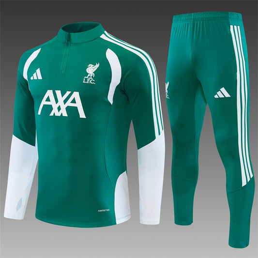 Chándal Liverpool Entrenamiento 2026/27 – Verde y Blanco