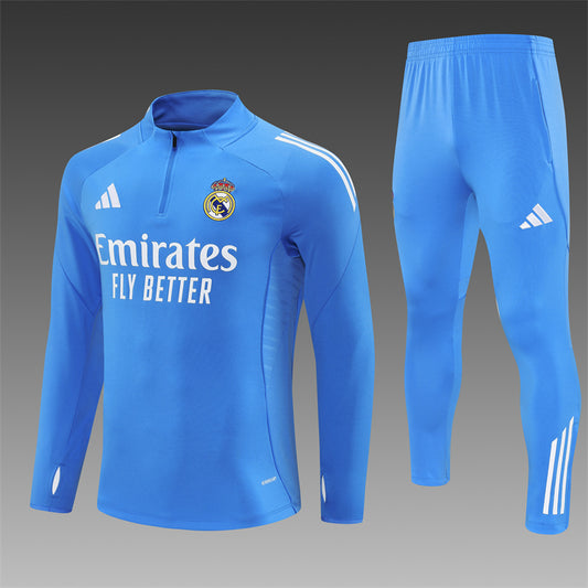 REAL MADRID – KIT DE ENTRENAMIENTO AZUL 2025/26