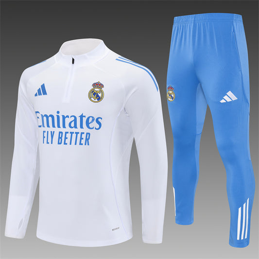 REAL MADRID – KIT DE ENTRENAMIENTO BLANCO 2025/26