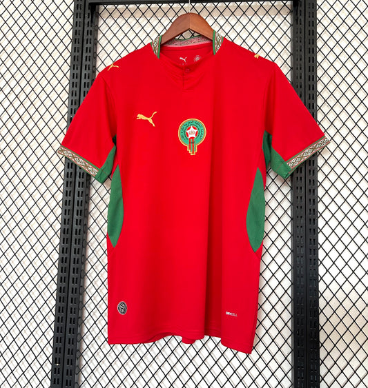 Camiseta Marruecos 2025/2026 Local – Roja Oficial