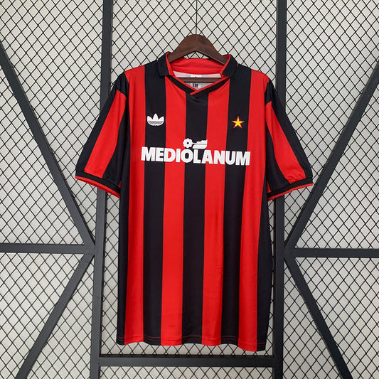 Camiseta AC Milan Local 1988–1990 – Adidas Mediolanum Vintage